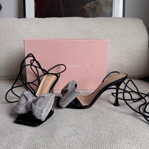 Mach & Mach Crystal Bow Sandal